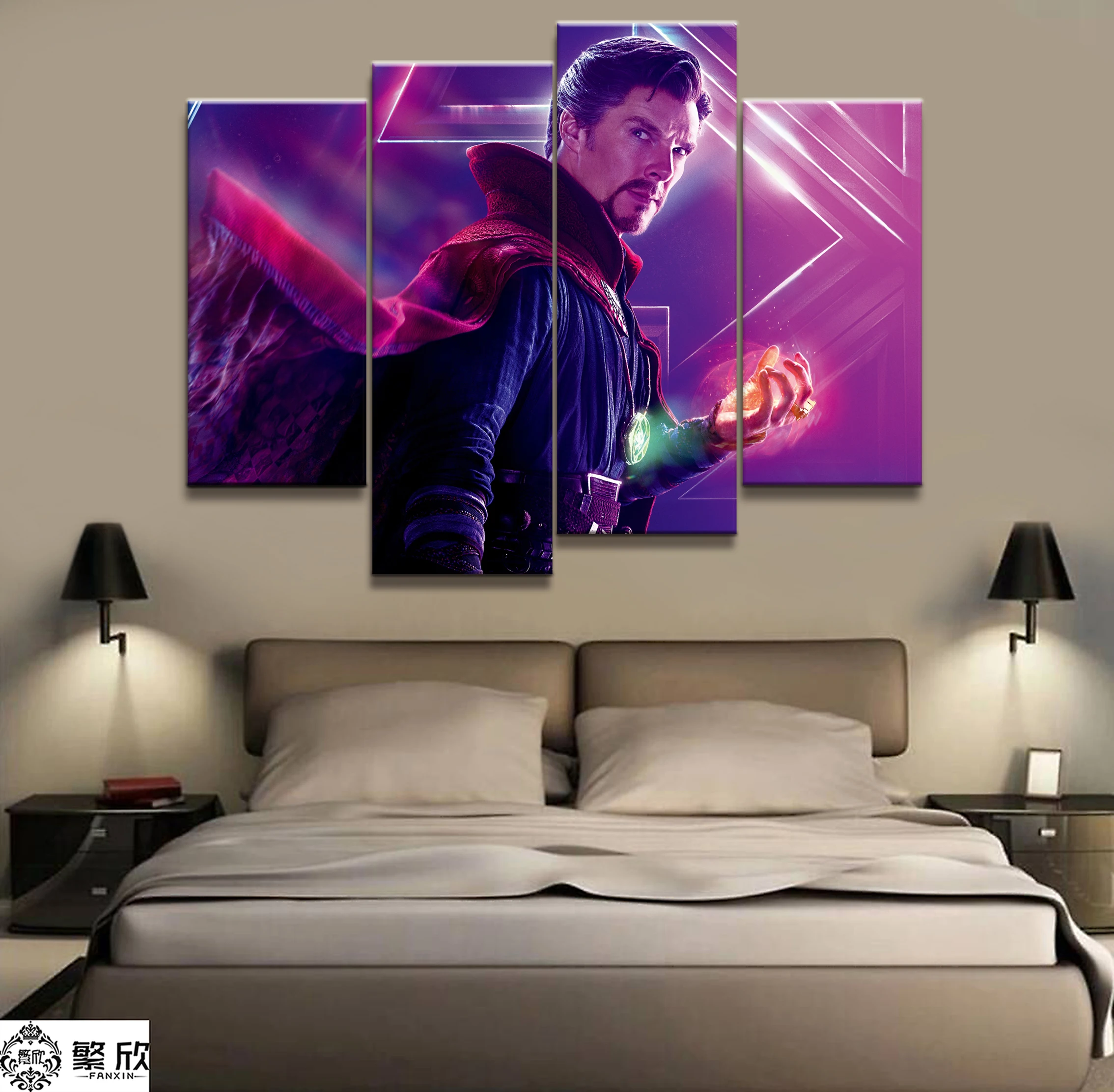 Hot Sales Without Frame 4 Panels Picture Marvel Doctor Strange Film Canvas Print Painting Artwork Wall Canvas Painting Wholesale
Hot Sales Without Frame 4 Panels Picture Marvel Doctor Strange Film Canvas Print Painting Artwork Wall Canvas Painting Wholesale