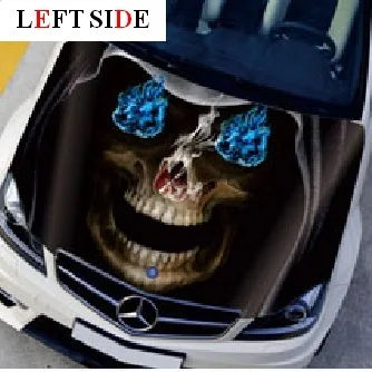LEFT SIDE Car Stickers Flame Tiger Ghost Fire Motorcycle 150*130cm Engine Hood Car Styling Customize Size Waterproof Stickers
LEFT SIDE Car Stickers Flame Tiger Ghost Fire Motorcycle 150*130cm Engine Hood Car Styling Customize Size Waterproof Stickers
