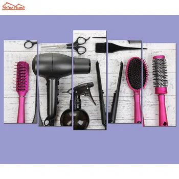 ShineHome-5 Panel Canvas Art Prints Modular Painting Haircut Tool Posters Pictures Artwork Mass Effect for Hair Salon Decoration 
ShineHome-5 Panel Canvas Art Prints Modular Painting Haircut Tool Posters Pictures Artwork Mass Effect for Hair Salon Decoration