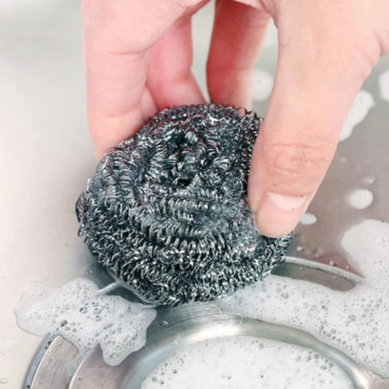 6PCS Set Stainless Steel Dish Cleaning Wire Brush Ball Kitchen Pot Tableware Cleaner Scrub Rust Remover Dish Cleaning Scrubber
6PCS Set Stainless Steel Dish Cleaning Wire Brush Ball Kitchen Pot Tableware Cleaner Scrub Rust Remover Dish Cleaning Scrubber