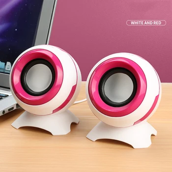 DX15 Mini Stereo Speaker Satellite Shape Stand Speakers For Laptop Computer Phone USB 3.5mm Subwoofer Household Audio Tool el
DX15 Mini Stereo Speaker Satellite Shape Stand Speakers For Laptop Computer Phone USB 3.5mm Subwoofer Household Audio Tool el