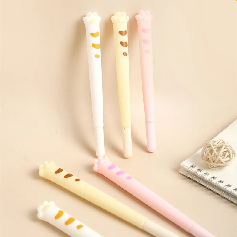 24 pcs/Lot Kawaii cat paw gel pen Cartoon kitties 0.5mm Black color ink pens writing Stationery Office School supplies A6621
24 pcs/Lot Kawaii cat paw gel pen Cartoon kitties 0.5mm Black color ink pens writing Stationery Office School supplies A6621