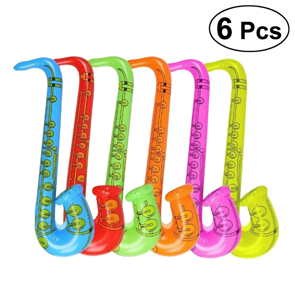 6PCS Inflatable Musical Rock Band Instruments Cool Fun Inflatable Musical Instruments Sax Toy for Kids Great Party Favor Party
6PCS Inflatable Musical Rock Band Instruments Cool Fun Inflatable Musical Instruments Sax Toy for Kids Great Party Favor Party