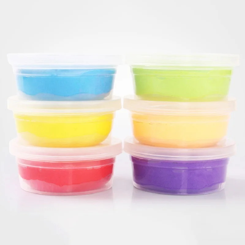 Fluffy Slime Crystal Toys 12 Colors Light Clay Soft Model DIY Kid Gift Snow Polymer Plasticine Kit Fruit Box Playdough Set
Fluffy Slime Crystal Toys 12 Colors Light Clay Soft Model DIY Kid Gift Snow Polymer Plasticine Kit Fruit Box Playdough Set