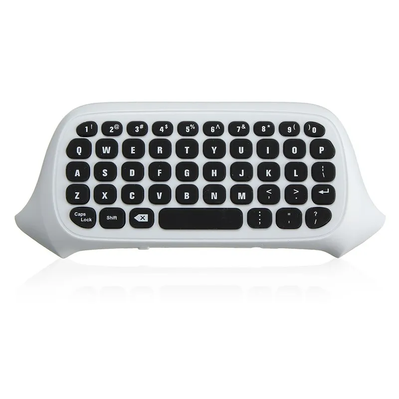 

47 Keys 2.4G USB Mini Wireless Chatpad Message Keyboard Keypad for XBOX ONE Game Controller Wireless Keyboard Black/White