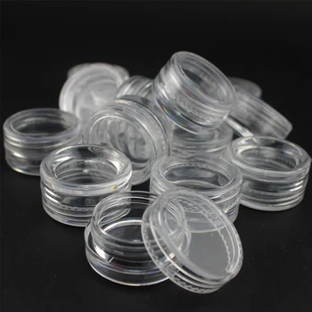 1000pcs 5 Gram Plastic Pot Jars, New, High Quality, Empty, Clear, Cosmetic Sample Container 5 Grams Jars Pot Small Empty Bottle
1000pcs 5 Gram Plastic Pot Jars, New, High Quality, Empty, Clear, Cosmetic Sample Container 5 Grams Jars Pot Small Empty Bottle