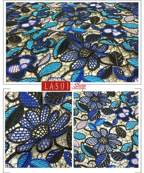 3y=1lot new 3D high-grade heavy water-soluble lace meticulous Blue vogue DIY heavy hollow embroidery dress clothing fabric S0011
3y=1lot new 3D high-grade heavy water-soluble lace meticulous Blue vogue DIY heavy hollow embroidery dress clothing fabric S0011