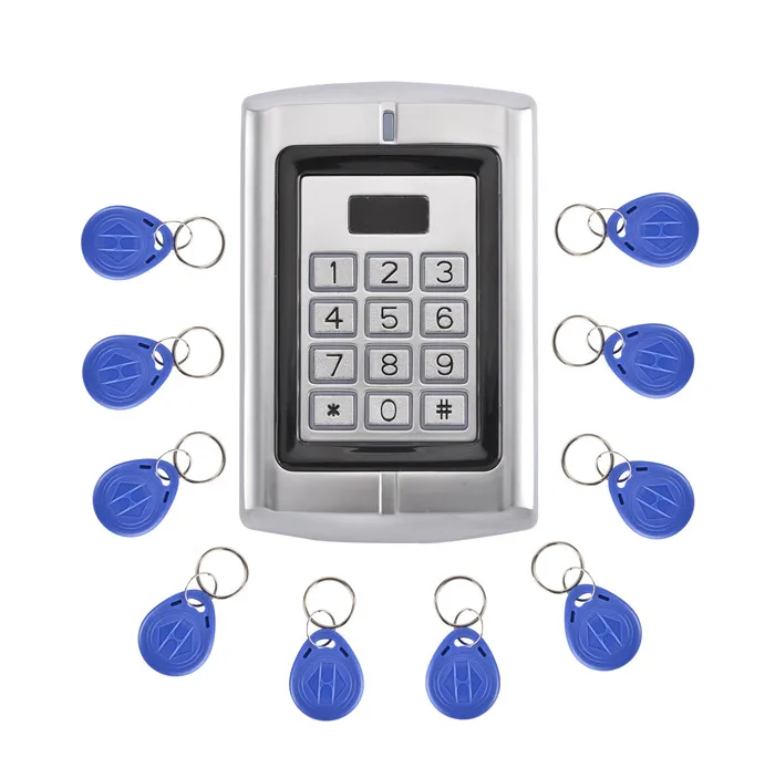 10pcs Fobkey Free +RFID Access Controller With Metal Design Single Door EM ID Card 125KHZ Waterproof Good Performance
10pcs Fobkey Free +RFID Access Controller With Metal Design Single Door EM ID Card 125KHZ Waterproof Good Performance