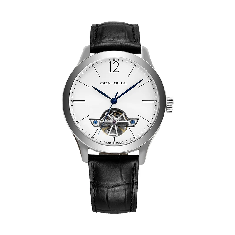Original Seagull D25A Self Winding Flywheel Blue Hands Exhibition Back Fashion Automatic Mechanical Men's Watch
Original Seagull D25A Self Winding Flywheel Blue Hands Exhibition Back Fashion Automatic Mechanical Men's Watch