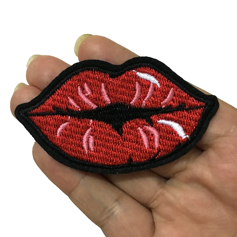 10 PCS/lot Red Lips Embroidered Iron on Patches for Clothes Shoes Bags Small Mouth Embroidery Applique Badge DIY Sewing Patch
10 PCS/lot Red Lips Embroidered Iron on Patches for Clothes Shoes Bags Small Mouth Embroidery Applique Badge DIY Sewing Patch