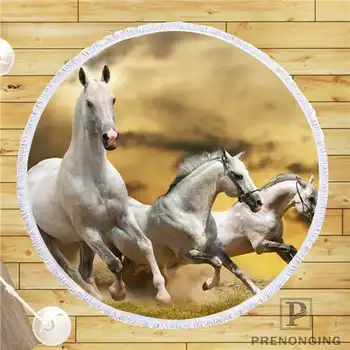 Custom DIY Customized Microfiber Fabric horse Round Beach Blanket Towel Printed on Demand 150cm #19-01-28-77
Custom DIY Customized Microfiber Fabric horse Round Beach Blanket Towel Printed on Demand 150cm #19-01-28-77