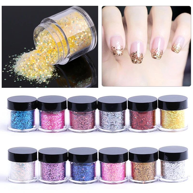 10ml/Box BORN QUEEN Sweet Color Hexagon Glitter Sequins Nail Polish Tips DIY 3D Manicure Nail Art Decoration
10ml/Box BORN QUEEN Sweet Color Hexagon Glitter Sequins Nail Polish Tips DIY 3D Manicure Nail Art Decoration