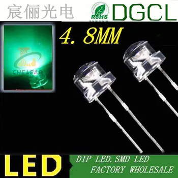 1000pcs Strawhat LED GREEN 4.8MM helmet led LED DIODE 505-530NM 120 wide view angle 3.0-3.5V(CE&ROSH)
1000pcs Strawhat LED GREEN 4.8MM helmet led LED DIODE 505-530NM 120 wide view angle 3.0-3.5V(CE&ROSH)
