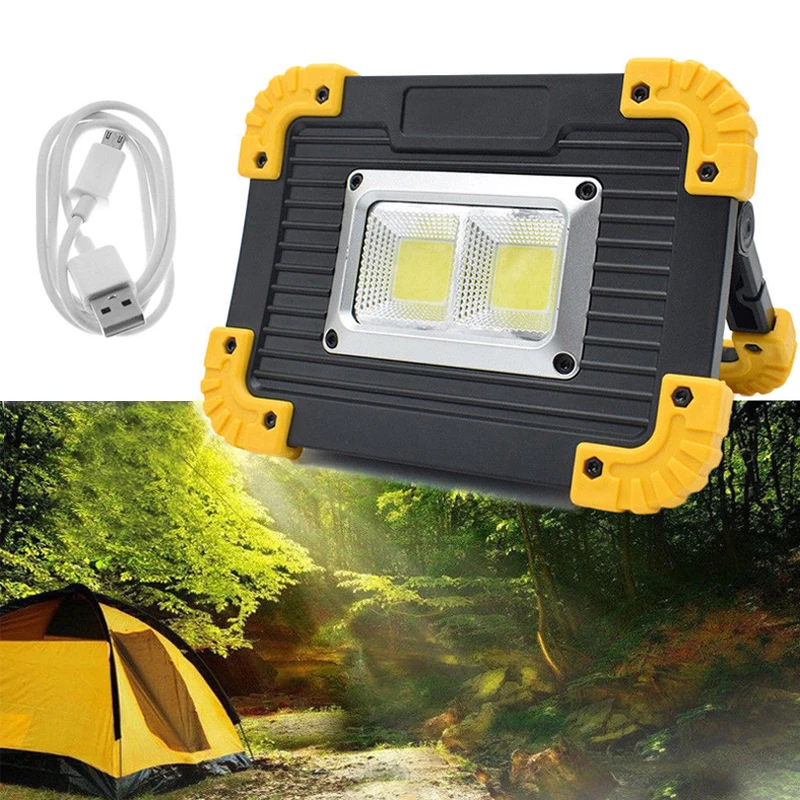 COB 4 Mode Flood Light USB Waterproof Rechargeable LED Work Light Handheld Portable Lantern Tent Light Work Inspection Lamp 
COB 4 Mode Flood Light USB Waterproof Rechargeable LED Work Light Handheld Portable Lantern Tent Light Work Inspection Lamp
