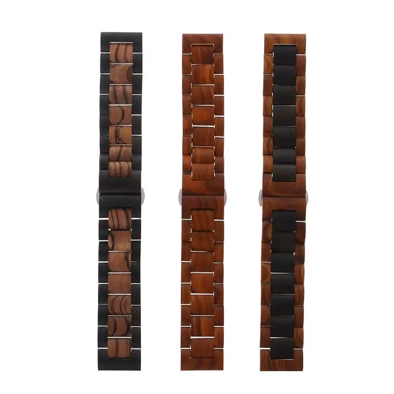 Wood Watchband Red Sandalwood 22mm Watch Band Strap Stainless Steel Metal for Samsung Gear Sport S3 Amazfit Smartwatch Jan-12
Wood Watchband Red Sandalwood 22mm Watch Band Strap Stainless Steel Metal for Samsung Gear Sport S3 Amazfit Smartwatch Jan-12