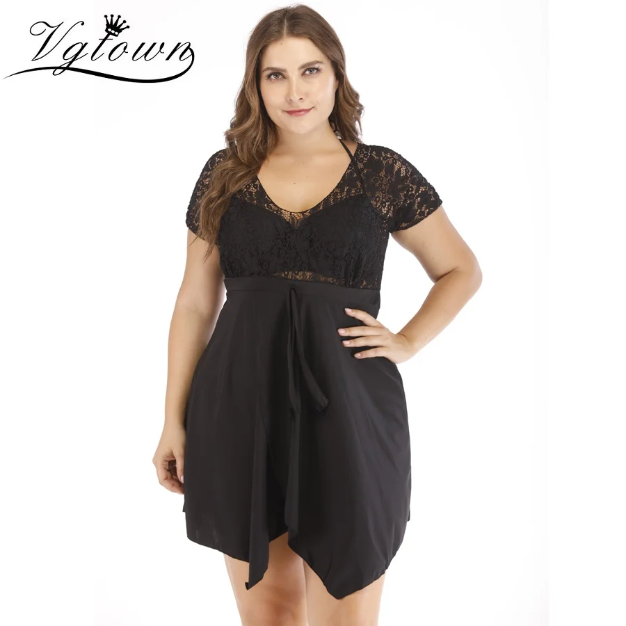 VGTOWN Plus Size 7XL Women Swimwear Two piece Suits Tankini Swimsuit Female Bather Beach Bathing Suit Bodysuit Large Big size
VGTOWN Plus Size 7XL Women Swimwear Two piece Suits Tankini Swimsuit Female Bather Beach Bathing Suit Bodysuit Large Big size