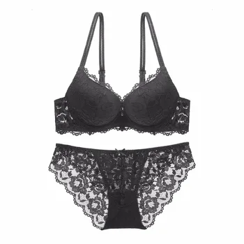 2018 Fashion Lady Bra Brief Sets Lace Push Up Bra Set Women Underwear Girl Sexy lingerie (3/4 Cup) Sexy New Plus Size 70-85AB
2018 Fashion Lady Bra Brief Sets Lace Push Up Bra Set Women Underwear Girl Sexy lingerie (3/4 Cup) Sexy New Plus Size 70-85AB