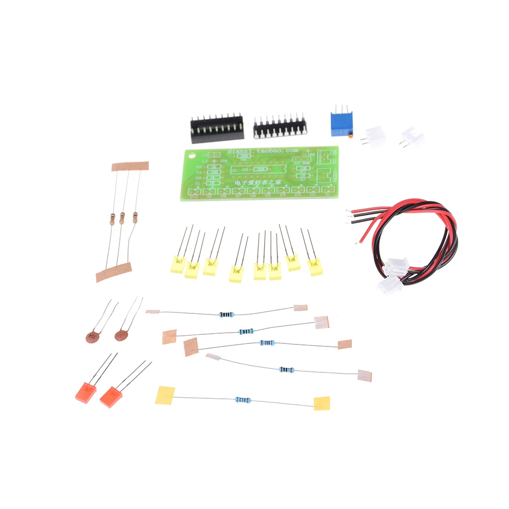 2pcs LM3915 10 segment audio level indicator DIY kit M58