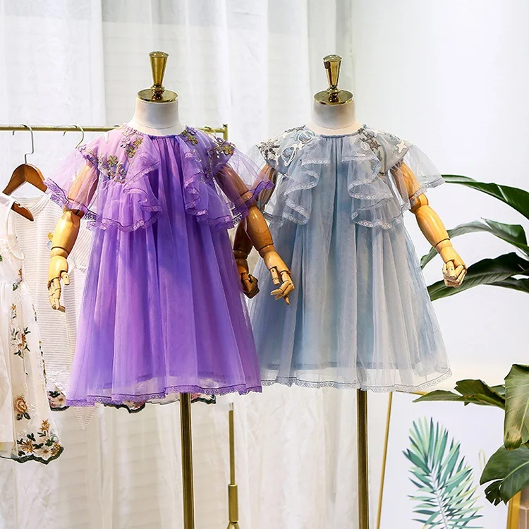 6510 Ruffles Flower Embroidery Princess Baby Girl Dress 2019 Summer Wedding Party Kid Dress For Girl Wholesale baby girl clothes 
6510 Ruffles Flower Embroidery Princess Baby Girl Dress 2019 Summer Wedding Party Kid Dress For Girl Wholesale baby girl clothes