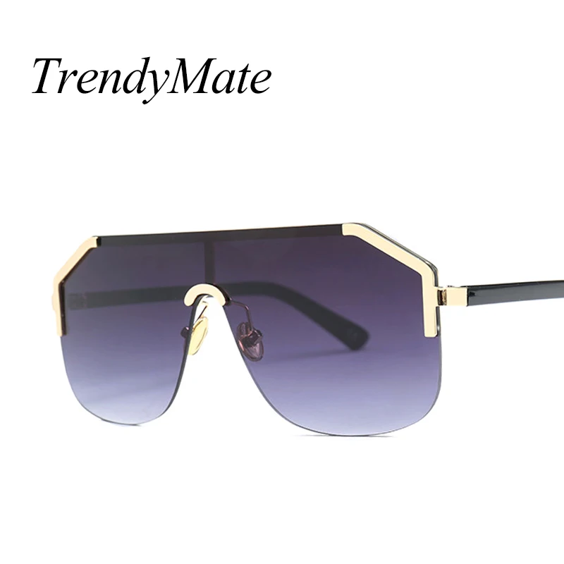 Crystal Square Rimless Sunglasses Gradient Lens Transparent Clear Sun Glasses for Women Luxury Vintage Brand Big Ladies 5254M
Crystal Square Rimless Sunglasses Gradient Lens Transparent Clear Sun Glasses for Women Luxury Vintage Brand Big Ladies 5254M