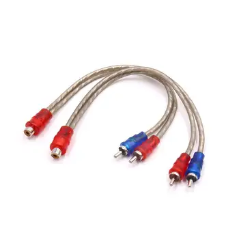uxcell a17070300ux0616 2Pcs 11.5 Inch Long Female to 2 Male RCA Splitter Adapter Car Audio Y Cable Wire, 2 Pack
uxcell a17070300ux0616 2Pcs 11.5 Inch Long Female to 2 Male RCA Splitter Adapter Car Audio Y Cable Wire, 2 Pack