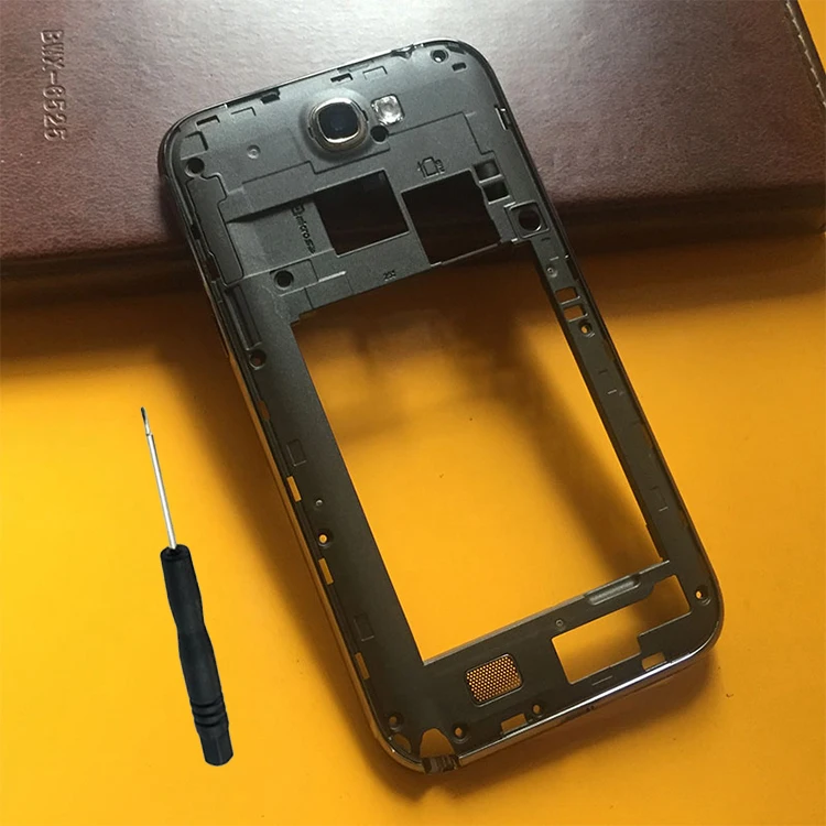 Middle Housing For Samsung Galaxy Note 2 N7100 N7105 Case Phone Frame Back Bezel Replacement Repair Parts + Tool
Middle Housing For Samsung Galaxy Note 2 N7100 N7105 Case Phone Frame Back Bezel Replacement Repair Parts + Tool