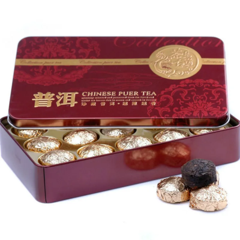Image Chinese puer tea  super mellow food health products lose weight gift 75g box