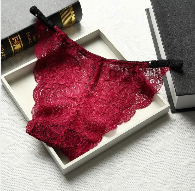 1 piece Pink Panties For Woman Underwear Sexy Lace Breathable Female Panty Hollow Transparent Sexy Lingerie Tempting Briefs
1 piece Pink Panties For Woman Underwear Sexy Lace Breathable Female Panty Hollow Transparent Sexy Lingerie Tempting Briefs