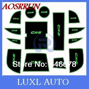for MAZDA cx-5 cx5 cx 5 2012 2013 2014 PVC door gate slot pad/mat tank gasket cup mat/pad 14pcs car accessories
for MAZDA cx-5 cx5 cx 5 2012 2013 2014 PVC door gate slot pad/mat tank gasket cup mat/pad 14pcs car accessories
