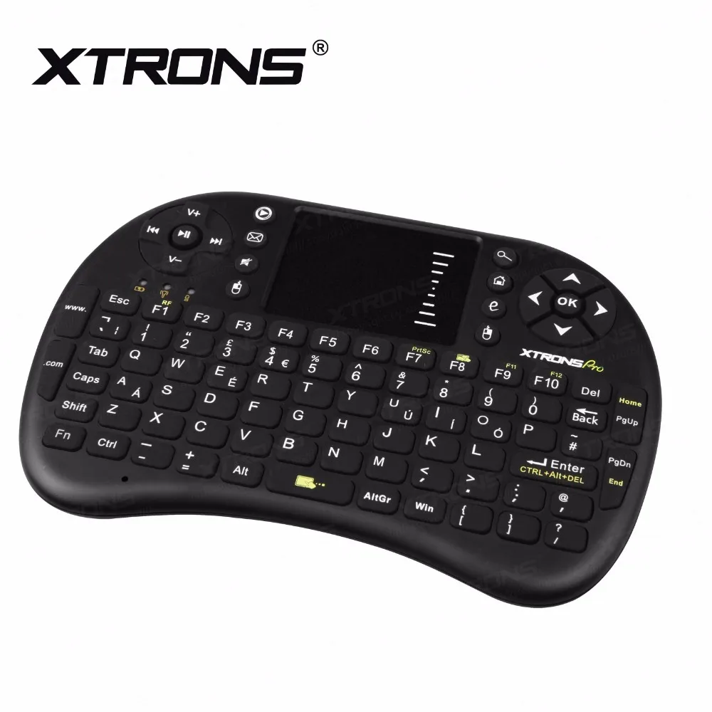 XTRONS AMK003 2.4GHz Wireless Mini Remote control Keyboard Mouse Touchpad for Car PC Pad Laptop XBOX, 360 PS3 TV Box
XTRONS AMK003 2.4GHz Wireless Mini Remote control Keyboard Mouse Touchpad for Car PC Pad Laptop XBOX, 360 PS3 TV Box