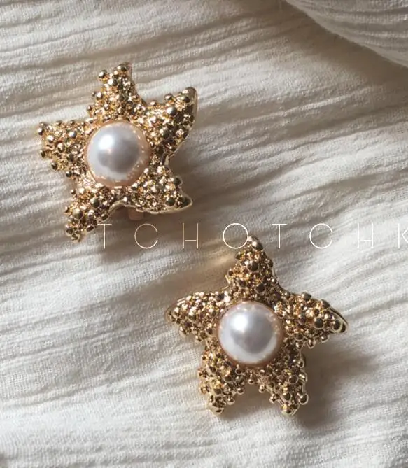 Timeless Wonder Glam faux pearl starfish statement Earrings bijoux Party punk Top Rock Neat Sale Rare hiphop INS wedding 2566
Timeless Wonder Glam faux pearl starfish statement Earrings bijoux Party punk Top Rock Neat Sale Rare hiphop INS wedding 2566