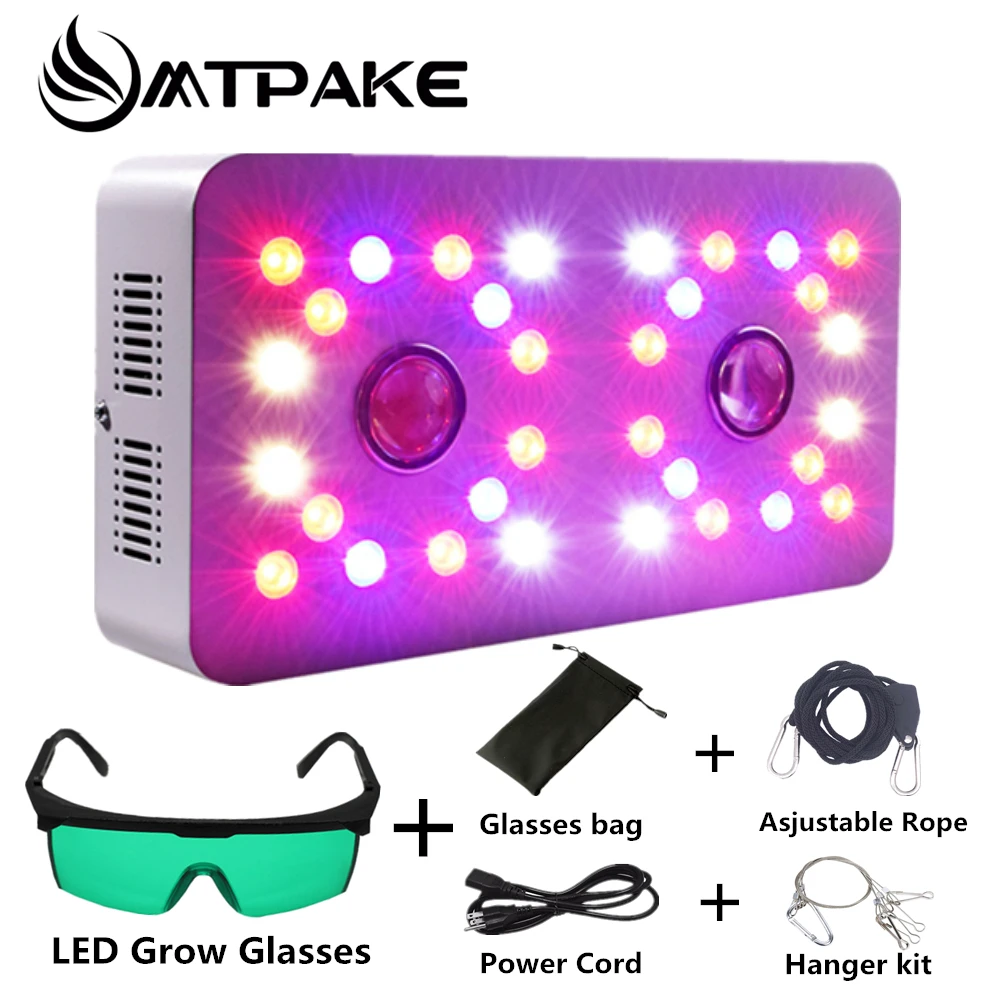 Double Switch Dimmable SUN II 1000W COB and Double Chips LED Grow Light Full Spectrum 410-730nm For Indoor Plants and Flower
Double Switch Dimmable SUN II 1000W COB and Double Chips LED Grow Light Full Spectrum 410-730nm For Indoor Plants and Flower