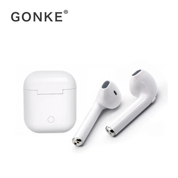 GONKE I7 Bluetooth headset Wireless Earbuds Portable Headset Phone Earphone Handsfree With Mic for iPhone X 8 7 6 Android
GONKE I7 Bluetooth headset Wireless Earbuds Portable Headset Phone Earphone Handsfree With Mic for iPhone X 8 7 6 Android