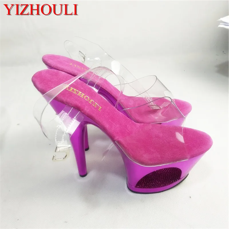 New shiny sandals/hollow-out waterproof platform/pole-dancing runway shoes, 17cm high fashion princess sandals
New shiny sandals/hollow-out waterproof platform/pole-dancing runway shoes, 17cm high fashion princess sandals