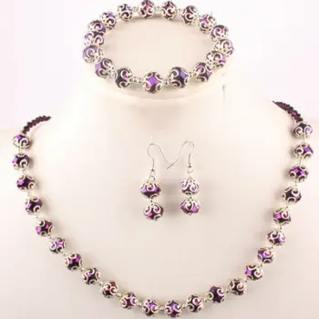free Shipping new 2014 Fashion Style Purple Crystal Glass Metallic Faceted Bead Earrings Bracelet Necklace 1 Set BV85
free Shipping new 2014 Fashion Style Purple Crystal Glass Metallic Faceted Bead Earrings Bracelet Necklace 1 Set BV85