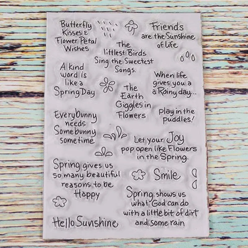 Hello sunshine transparent clear stamp for DIY Scrapbooking/Card Making/Stamp set stationary Kids Christmas Fun Decoration
Hello sunshine transparent clear stamp for DIY Scrapbooking/Card Making/Stamp set stationary Kids Christmas Fun Decoration