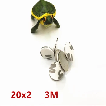 20PCS 3M 20X2 N35 Strong Disc NdFeB Magnet 20*2mm 3M double-sided tape Belt with 3M self - adhesive Neodymium Magnets 20x2mm 3M
20PCS 3M 20X2 N35 Strong Disc NdFeB Magnet 20*2mm 3M double-sided tape Belt with 3M self - adhesive Neodymium Magnets 20x2mm 3M