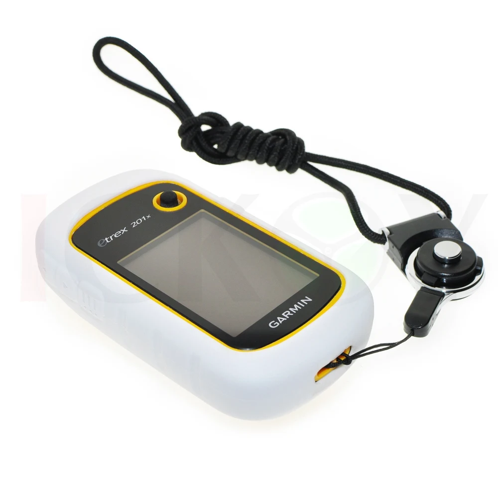 Protect Silicon Rubber White Case + Black Detachable Ring Neck Strap for Hiking Handheld GPS Garmin eTrex 10 20 30 10x 20x 30x
Protect Silicon Rubber White Case + Black Detachable Ring Neck Strap for Hiking Handheld GPS Garmin eTrex 10 20 30 10x 20x 30x