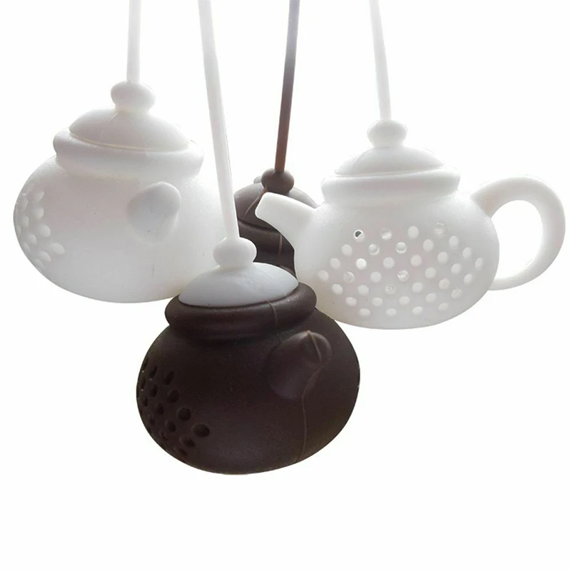 Eapot-Shape Tea Infuser Strainer Silicone Tea Bag Leaf Filter Diffuser Holder Filter Accessories
Eapot-Shape Tea Infuser Strainer Silicone Tea Bag Leaf Filter Diffuser Holder Filter Accessories