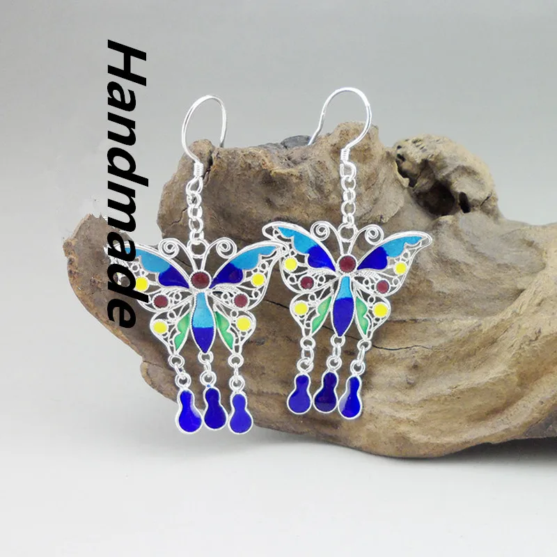 Holiday Blue Butterfly Earrings For Women Drop Earing Hot Selling 2018 Products Sterling Silver Charm Cloisonne Enamel Jewelry
Holiday Blue Butterfly Earrings For Women Drop Earing Hot Selling 2018 Products Sterling Silver Charm Cloisonne Enamel Jewelry