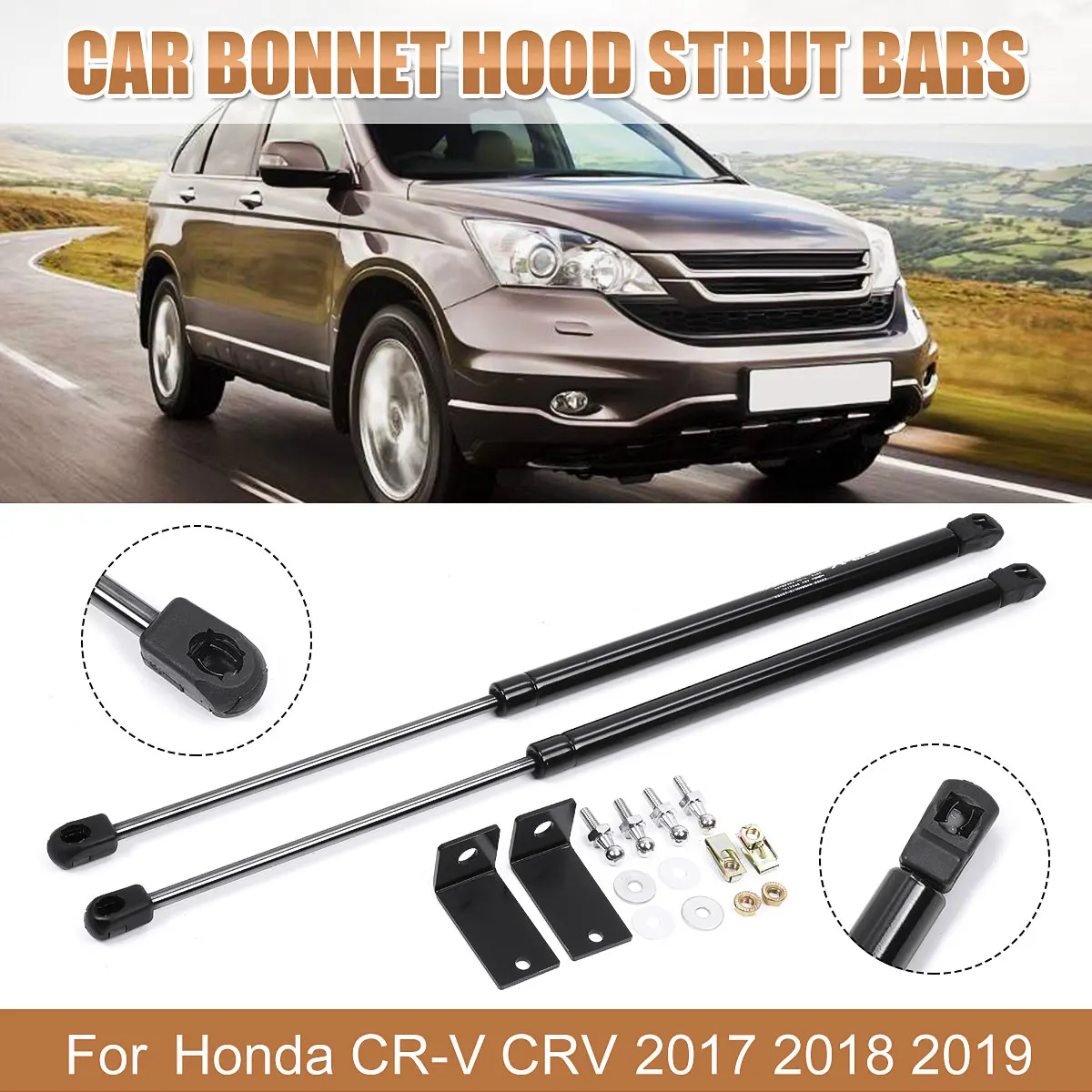 2X Front Engine Cover Bonnet Hood Shock Lift Strut Struts Bar Support Rod Arm Gas Spring For Honda For CR-V CRV 2017 2018 2019
2X Front Engine Cover Bonnet Hood Shock Lift Strut Struts Bar Support Rod Arm Gas Spring For Honda For CR-V CRV 2017 2018 2019