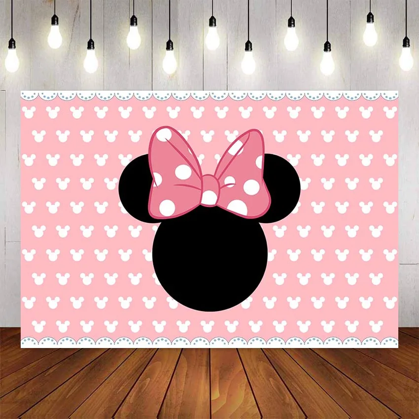 Photography Background Birthday Party Pink White Party Banner Minnie Decorations Backdrop Decor Photocall Backdrop Photo Studio
Photography Background Birthday Party Pink White Party Banner Minnie Decorations Backdrop Decor Photocall Backdrop Photo Studio