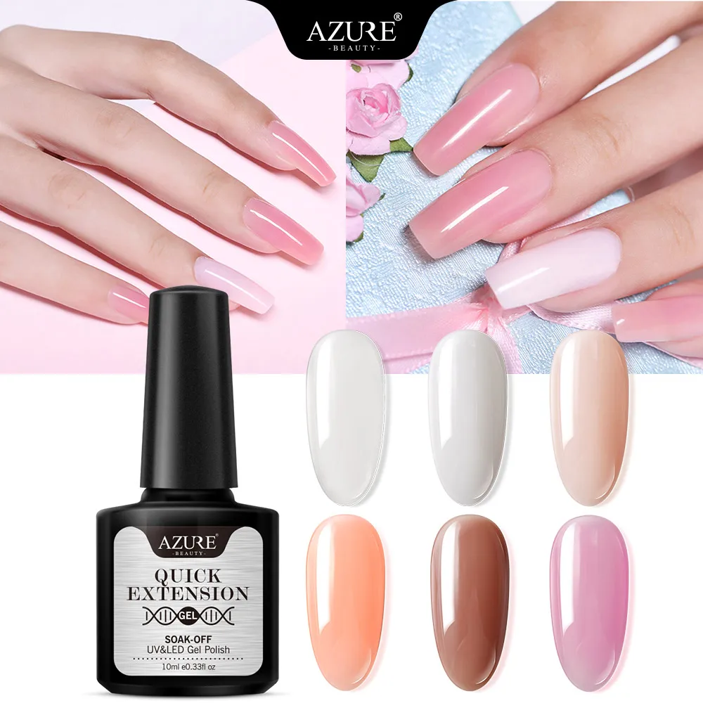 AZURE BEAUTY Extension Builder UV Nail Gel Polish Semi Permanent Transparent Extend Nail Gel Lacquer Long Lasting Builder Gel
AZURE BEAUTY Extension Builder UV Nail Gel Polish Semi Permanent Transparent Extend Nail Gel Lacquer Long Lasting Builder Gel