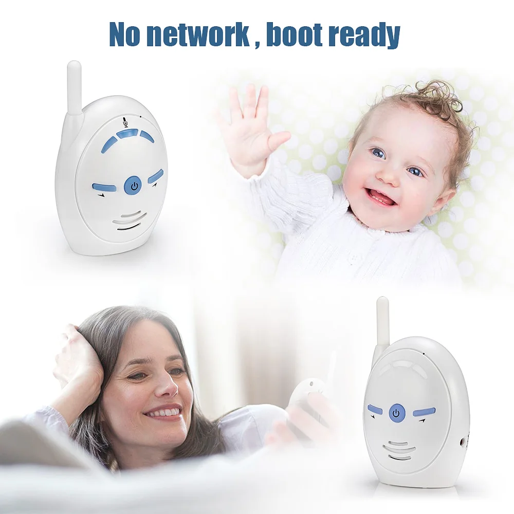 2.4GHz Two Way Talk Crystal Clear Cry Voice Wireless Baby Portable Digital Audio Baby Monitor Sensitive Transmission
2.4GHz Two Way Talk Crystal Clear Cry Voice Wireless Baby Portable Digital Audio Baby Monitor Sensitive Transmission