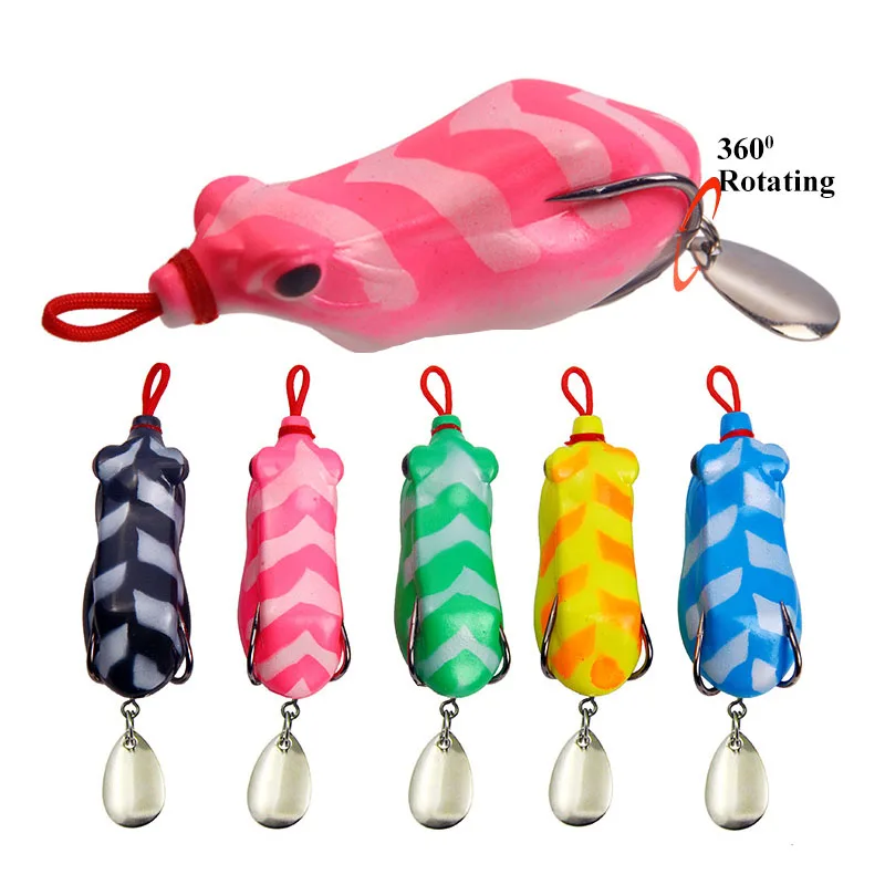6.5cm/12g Frog Lure Fishing Lures Ray Frog Artificial Bait Minnow Crank Strong Soft Fishing Lure Soft Bait High Hooks Topwater
6.5cm/12g Frog Lure Fishing Lures Ray Frog Artificial Bait Minnow Crank Strong Soft Fishing Lure Soft Bait High Hooks Topwater