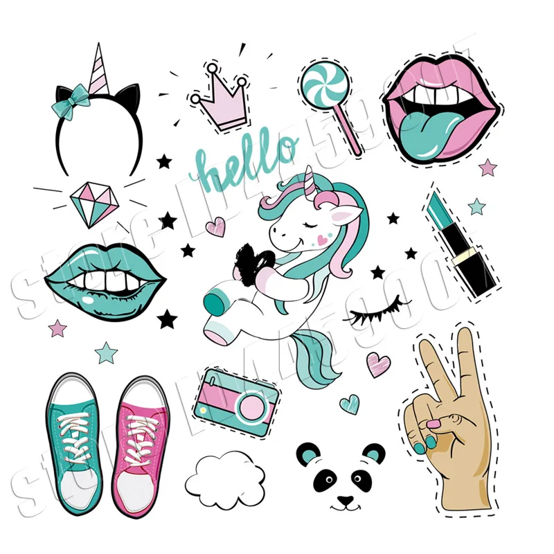 Patches Set Wholesale Cute Heat Transfer New DIY Accessory Clothing Deco Badges Washable Iron-On Transfers For Children
Patches Set Wholesale Cute Heat Transfer New DIY Accessory Clothing Deco Badges Washable Iron-On Transfers For Children
