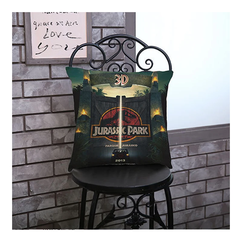 Jurassic park poster cartoon picture decorative cushion cover sofa home decor square pillowcase throw pillow 45x45 cm
Jurassic park poster cartoon picture decorative cushion cover sofa home decor square pillowcase throw pillow 45x45 cm