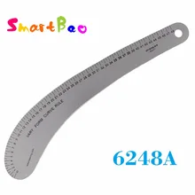 Aluminum Garment Curve Ruler 48cm Metal VARY FORM SEWING RULER; # 6248A
Aluminum Garment Curve Ruler 48cm Metal VARY FORM SEWING RULER; # 6248A