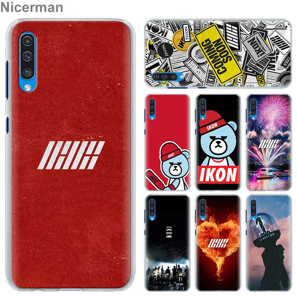 IKON KPOP Boy Group Phone Cases for Samsung Galaxy A6 A8+ A7 A9 2018 A30 A50 A70 A80 M10 M30 PC Hard Case cover
IKON KPOP Boy Group Phone Cases for Samsung Galaxy A6 A8+ A7 A9 2018 A30 A50 A70 A80 M10 M30 PC Hard Case cover