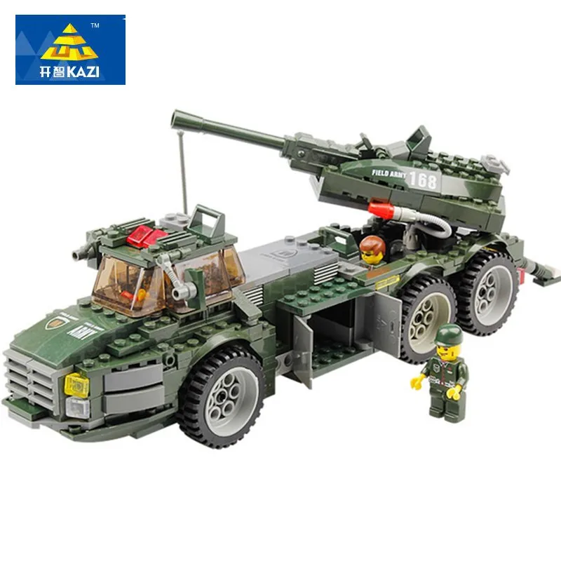 KAZI 331Pcs Field Army Series Speed Forced Howitzer Building Blocks Enlighten Weapon Military Bricks Toys for Children
KAZI 331Pcs Field Army Series Speed Forced Howitzer Building Blocks Enlighten Weapon Military Bricks Toys for Children